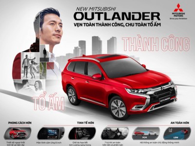 MITSUBISHI OUTLANDER 2022 – MẪU CUV 7 CHỖ DÀNH CHO NHỮNG ÔNG BỐ THÀNH ĐẠT